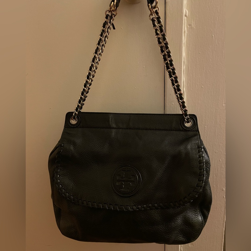 Women’s Tory Burch Pebble Leather Handbag